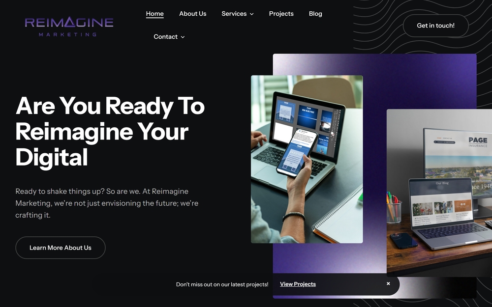 img of B2B Digital Marketing Agency - Reimagine Marketing